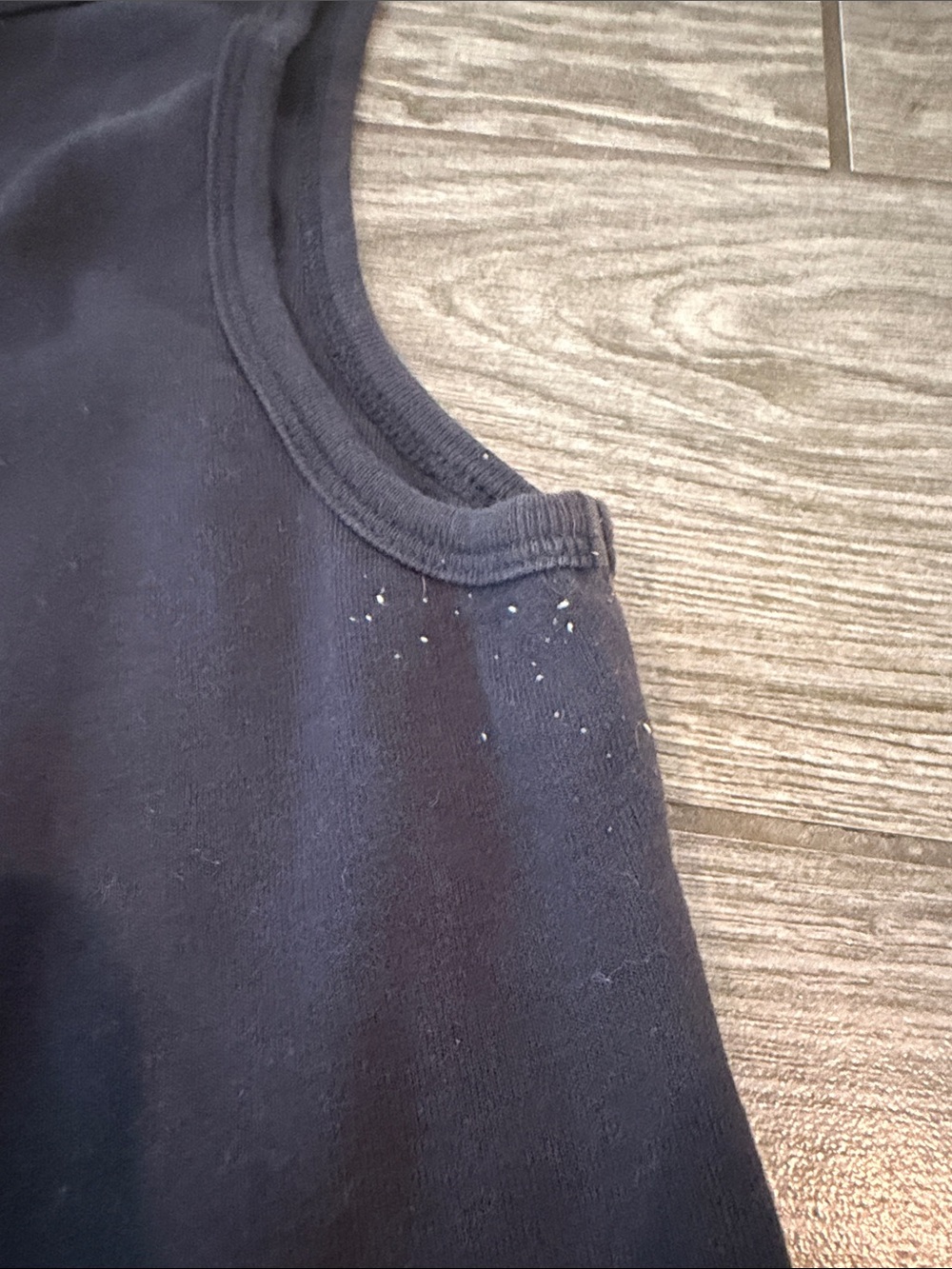 Tory Burch Navy Tank with Yellow Logo - Picture 5 of 7